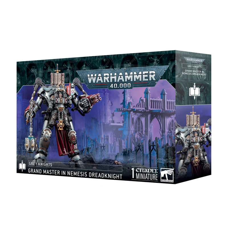 Warhammer: 40K - Grey Knights - Grand Master in Nemesis Dreadknight