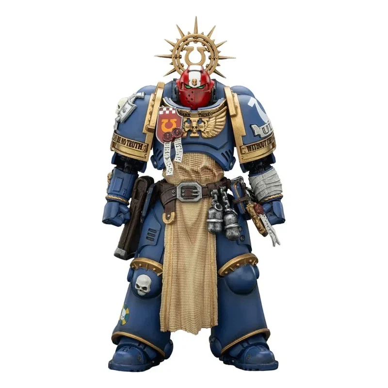 Warhammer 40 000 Actionfigur Ultramarines Metaurus med Power Axe, Stormshield och Plasma Pistol 13 cm