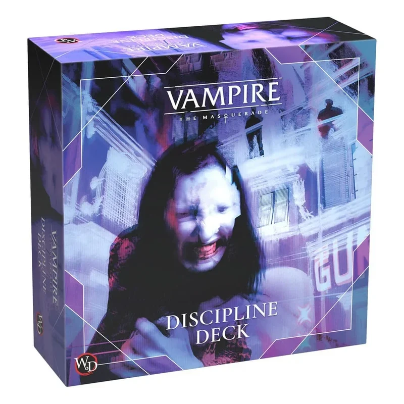 Vampire The Masquerade 5th Edition Kortspel Discipline Deck Tillbehör - Engelska Versionen