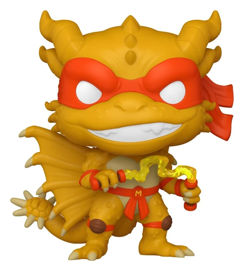 Godzilla x Turtles POP! Animation Figur Michelangelo X Ghidorah 9 cm