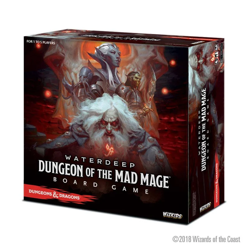 Dungeons & Dragons Brädspel Waterdeep Dungeon of the Mad Mage Standardutgåva *Engelsk Version*