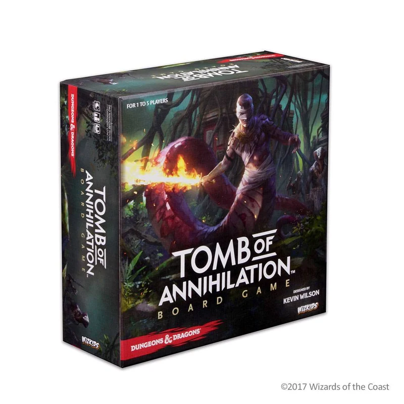 D&D Tomb of Annihilation Äventyrssystem Brädspel *Engelsk Version*