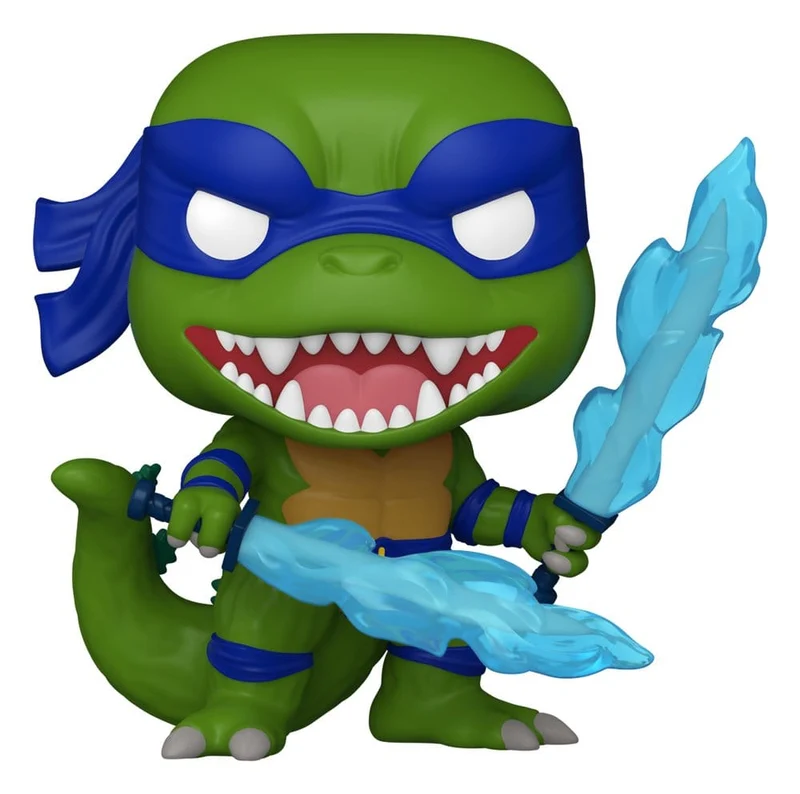 Godzilla x Turtles POP! Animation Figur Leonardo X Godzilla 9 cm