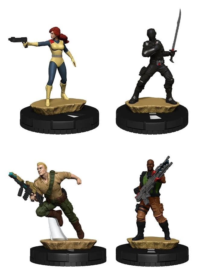 G.I. Joe Hasbro HeroClix Iconix Mini Figurer Elit Specialstyrka 15 cm