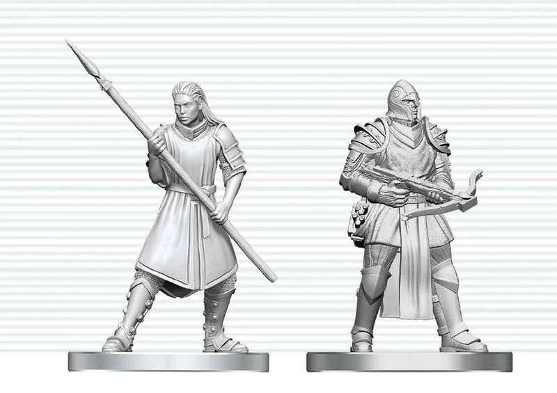 D&D Nolzur's Marvelous Miniatures Minifigurer Stadsbevakarna 13 cm