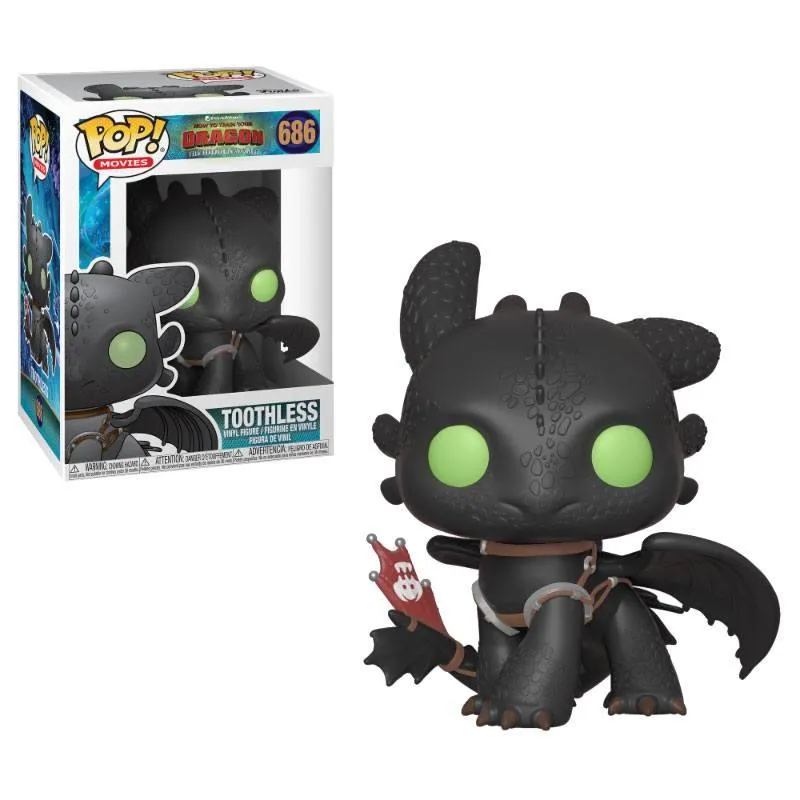 Draktränaren 3 POP! Figur Tandlöse 9 cm