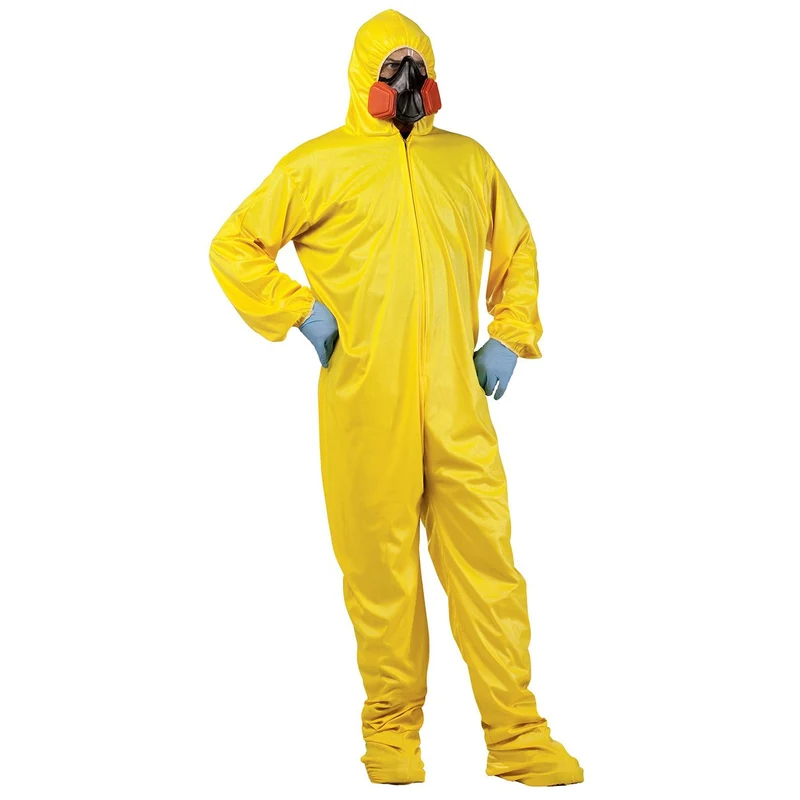 Dräkt, hazmat gul