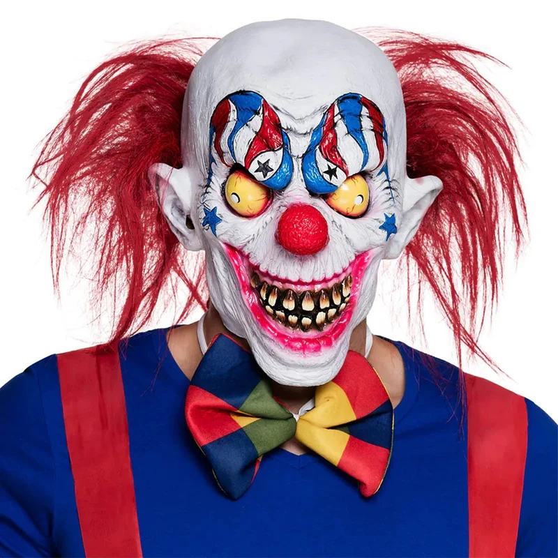 Latexmask, creepy clown
