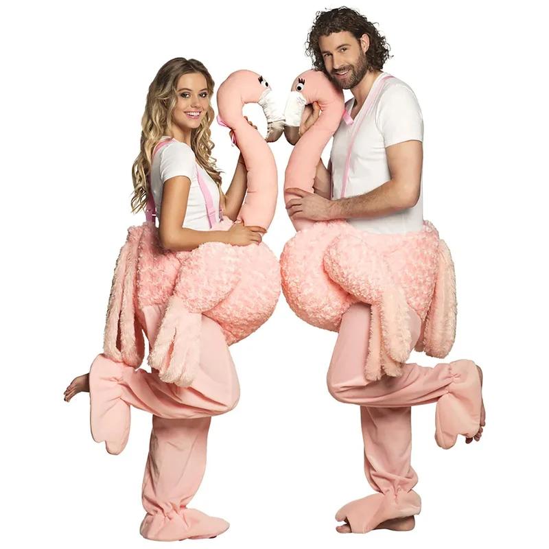 Piggyback, flamingo rosa
