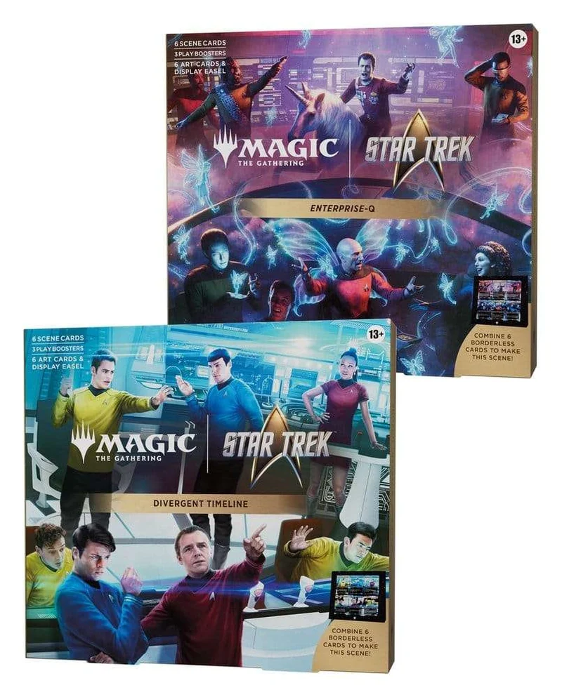 Magic the Gathering Star Trek Scene Box Display (4) engelska