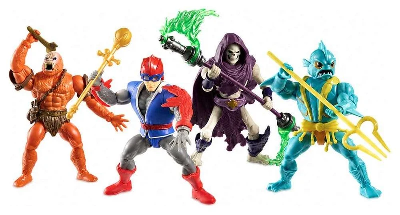 Masters of the Universe Origins Actionfigur 4-Pack Battle for Subternia 14 cm