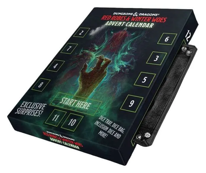 Dungeons & Dragons adventskalender Red Robes & Winter Woes