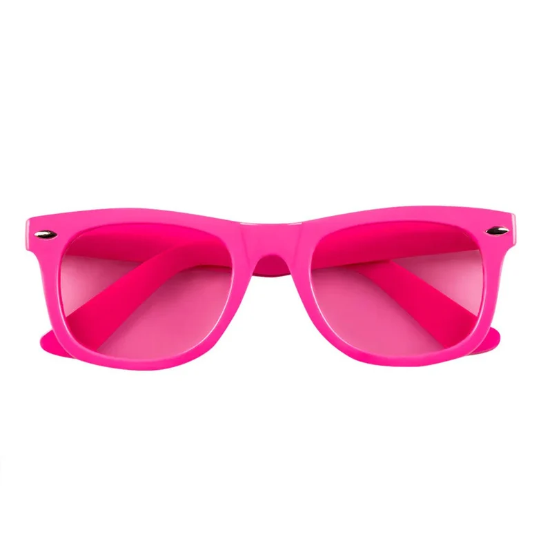 Glasögon, rosa neon 80-tal