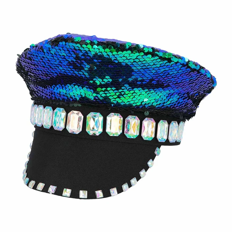 Machokeps, Sandy candy black/blue