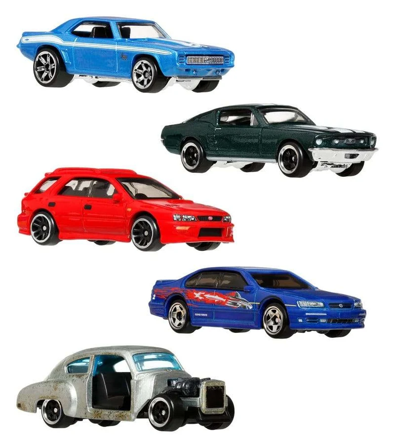Fast & Furious Hot Wheels Silver Series Die-Cast-fordon 1/64 979N Assortment (24)