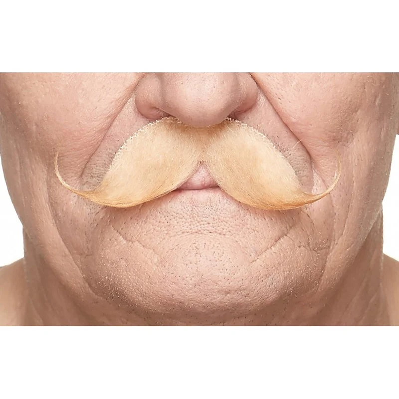 Mustasch, detective blond