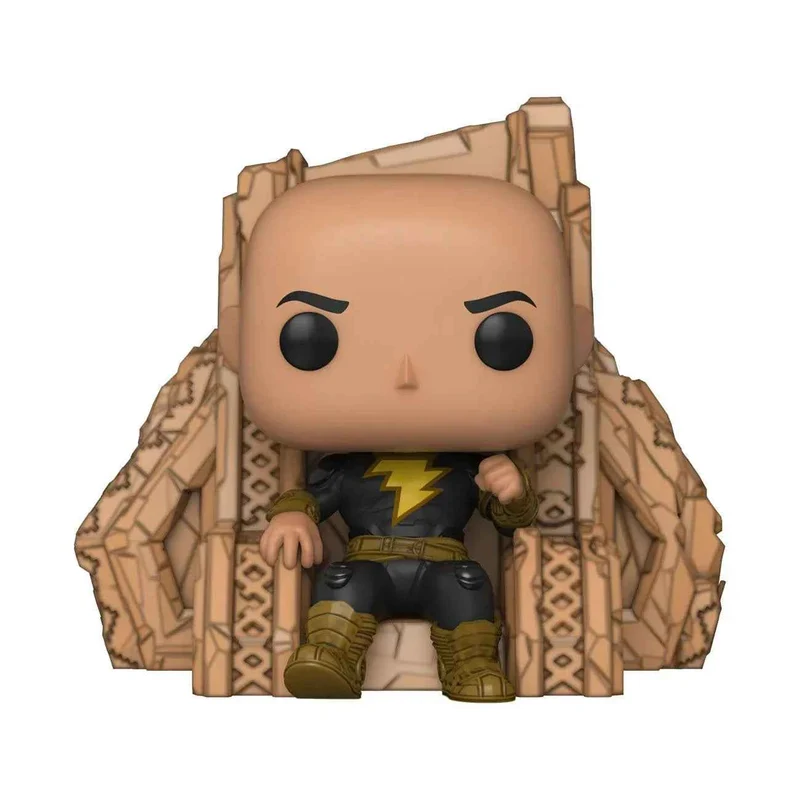 Black Adam POP Deluxe Figur - Black Adam på Tron 9 cm