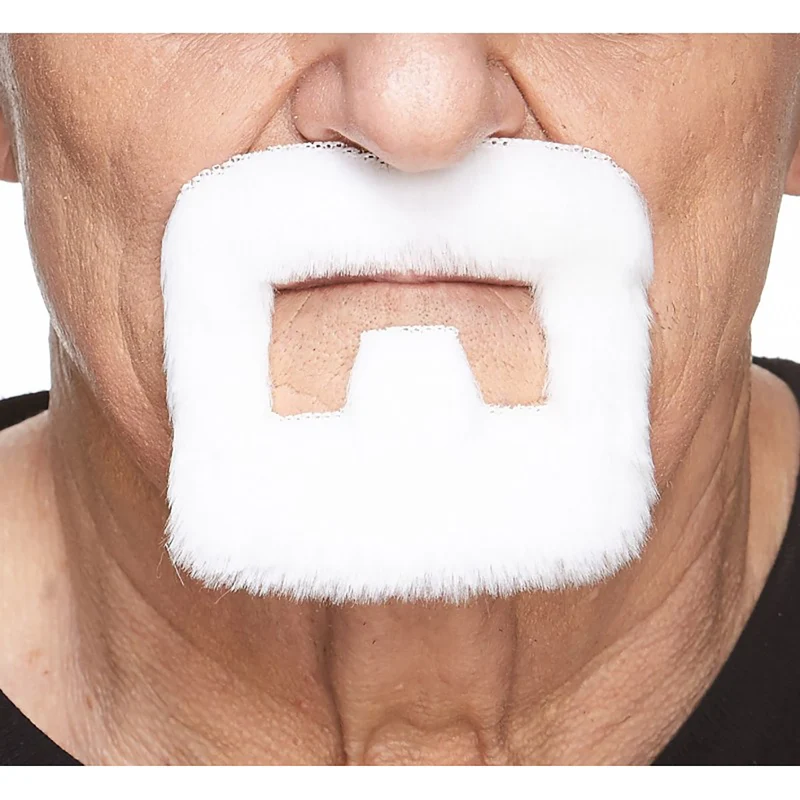 Mustasch, handyman vit