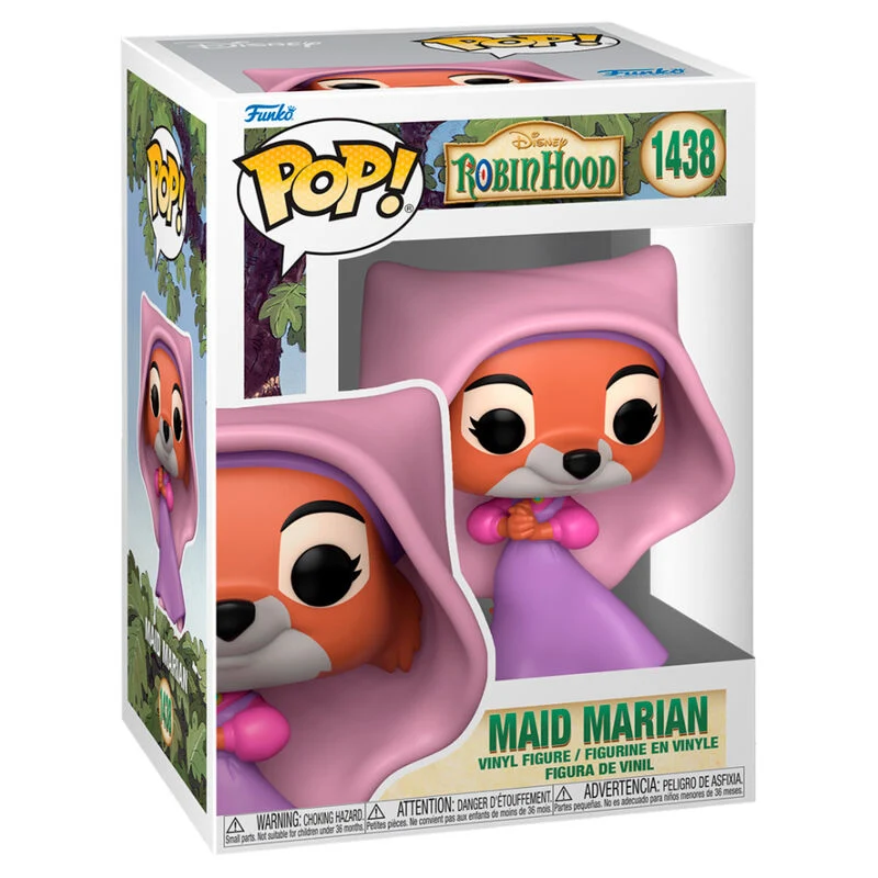 POP-figur Disney Robin Hood och Maid Marian