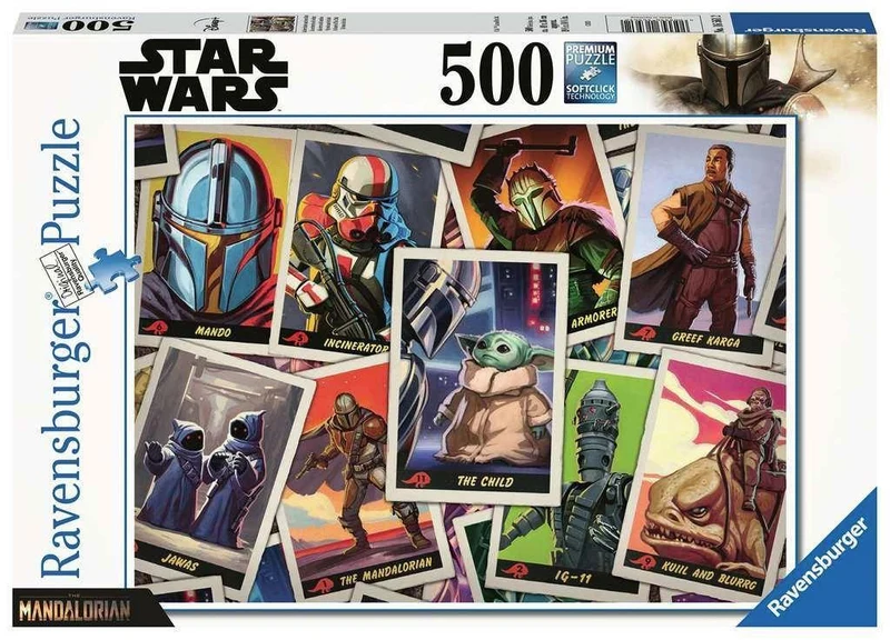 Star Wars The Mandalorian Jigsaw Puzzle The Child (500 bitar)