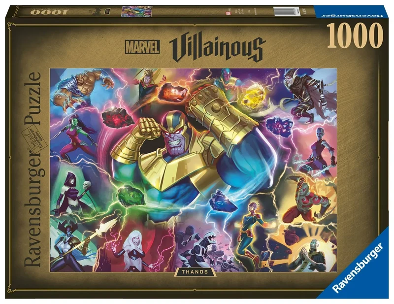 Marvel Villainous Jigsaw Puzzle Thanos (1000 bitar)