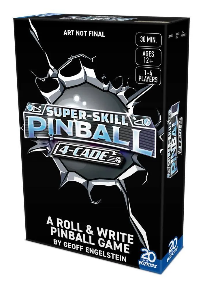 Super-Skill Pinball: 4-Cade Brädspel *Svensk Version*