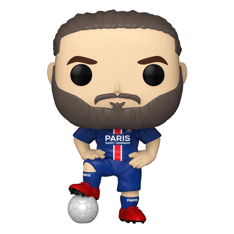 Paris Saint-Germain F.C. POP! Fotbolls-Vinylfigur Sergio Ramos 9 cm