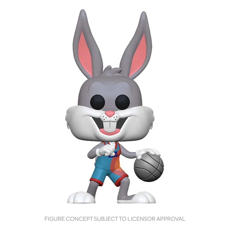 Space Jam 2 POP! Movies Vinylfigur Bugs dribblar 9 cm