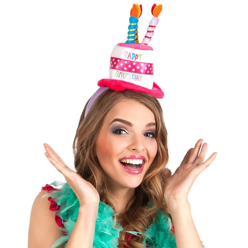 Diadem, happy birthday hatt