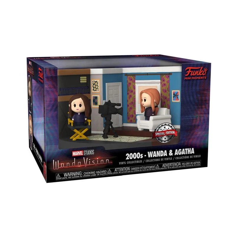 Funko Pop! Mini Moments: WandaVision - 2000-talet - Wanda och Agatha (Specialutgåva)