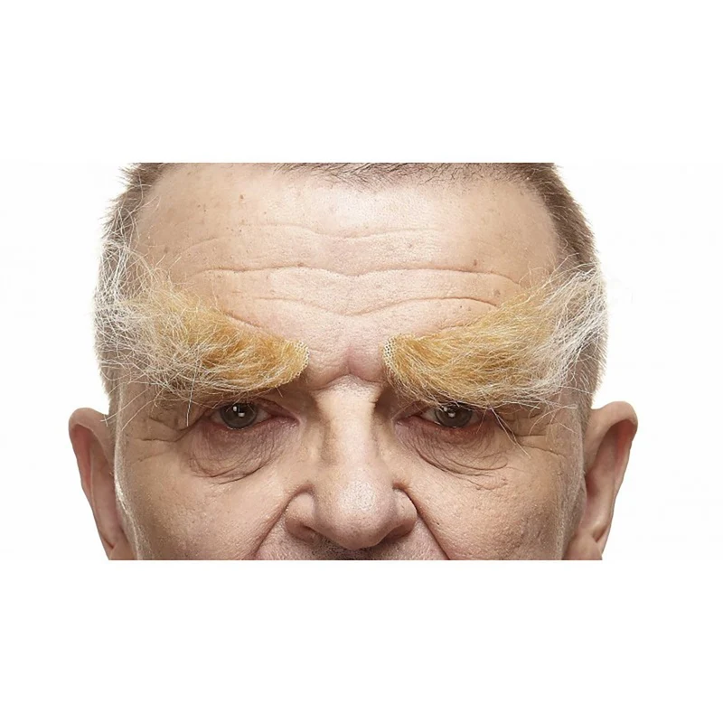 Ögonbryn, buskiga blonda