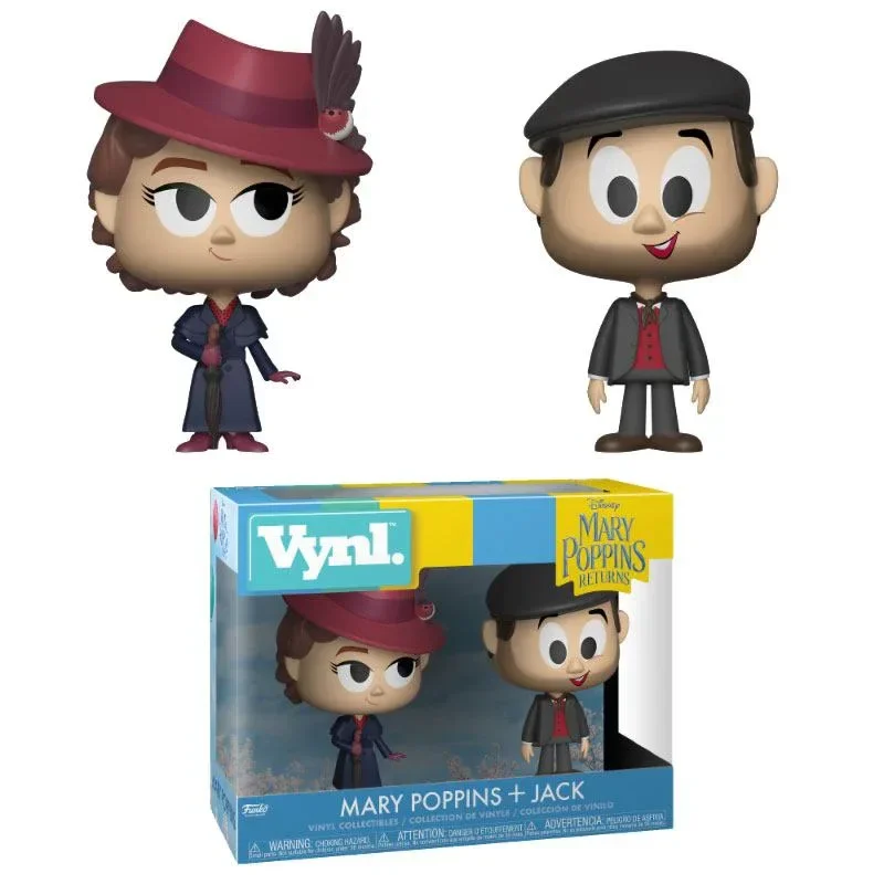 Mary Poppins 2018 VYNL Vinyl Figures 2-Pack - Mary & Jack