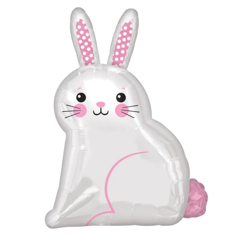 Folieballong, bunny 40x55 cm