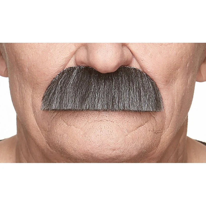Mustasch, barkeep svart/vit