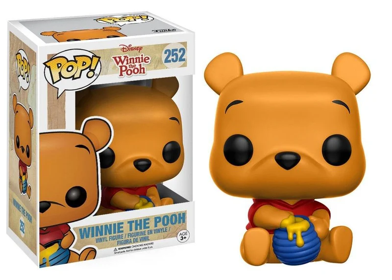 Winnie the Pooh POP! Disney Figur Sittande Pooh 9 cm