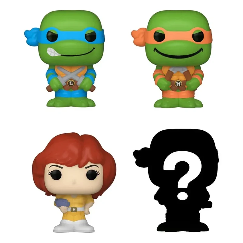 Teenage Mutant Ninja Turtles Bitty POP! Vinyl Figur 4-Pack - Leonardo