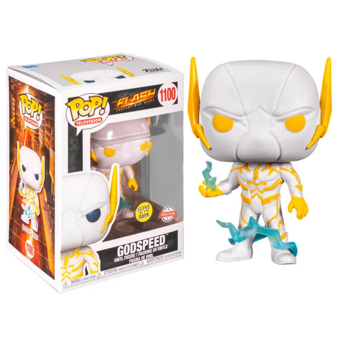 Funko POP Figur DC Comics The Flash Godspeed Glow in the Dark Exclusive