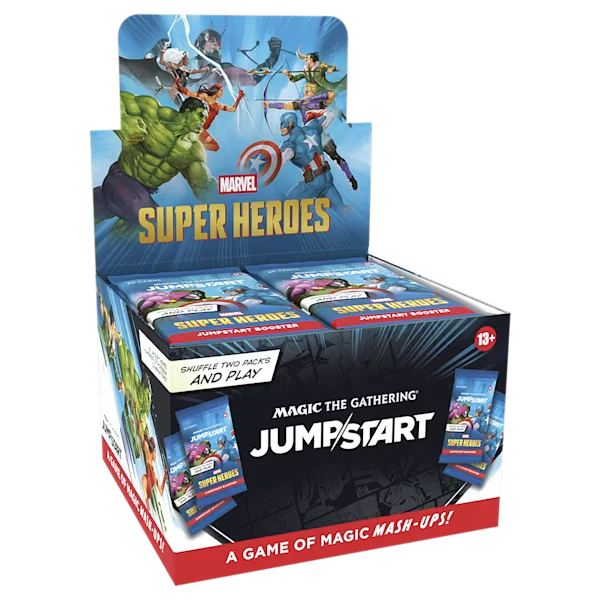 Magic: The Gathering - Booster Display Box - Jumpstart - Marvel Super Heroes