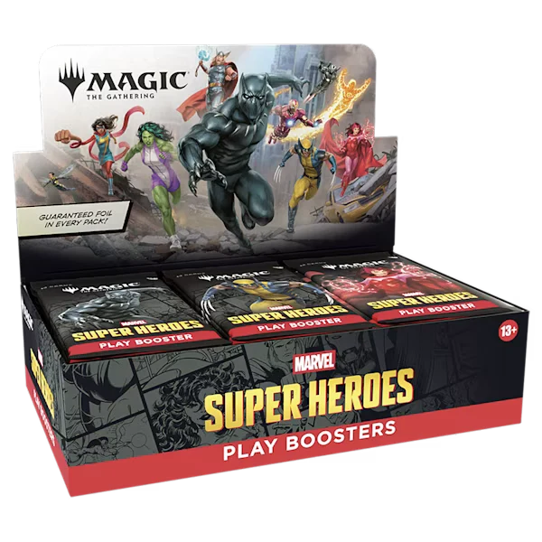 Magic: The Gathering - Play Booster Display Box - Marvel Super Heroes