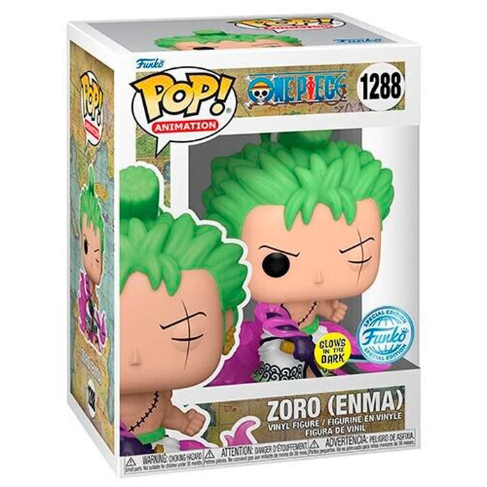 POP Figur One Piece Zoro Enma Exklusiv - Samlarobjekt för fans
