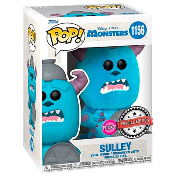 POP Figur Disney Monsters Inc 20-års Sulley Flockad Exklusiv