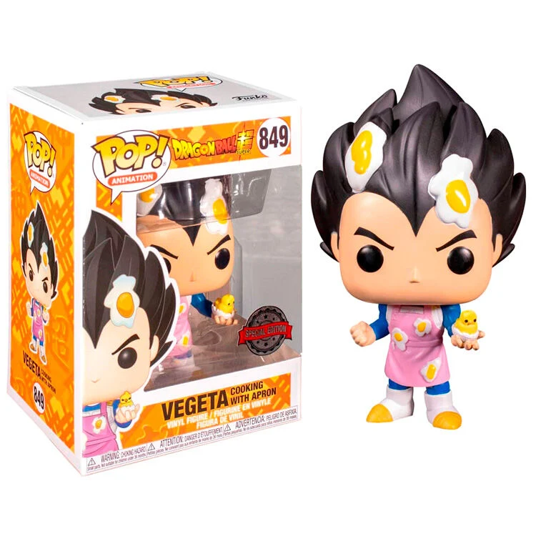 POP Figur Dragon Ball Super Vegeta Med Förkläde Exklusiv