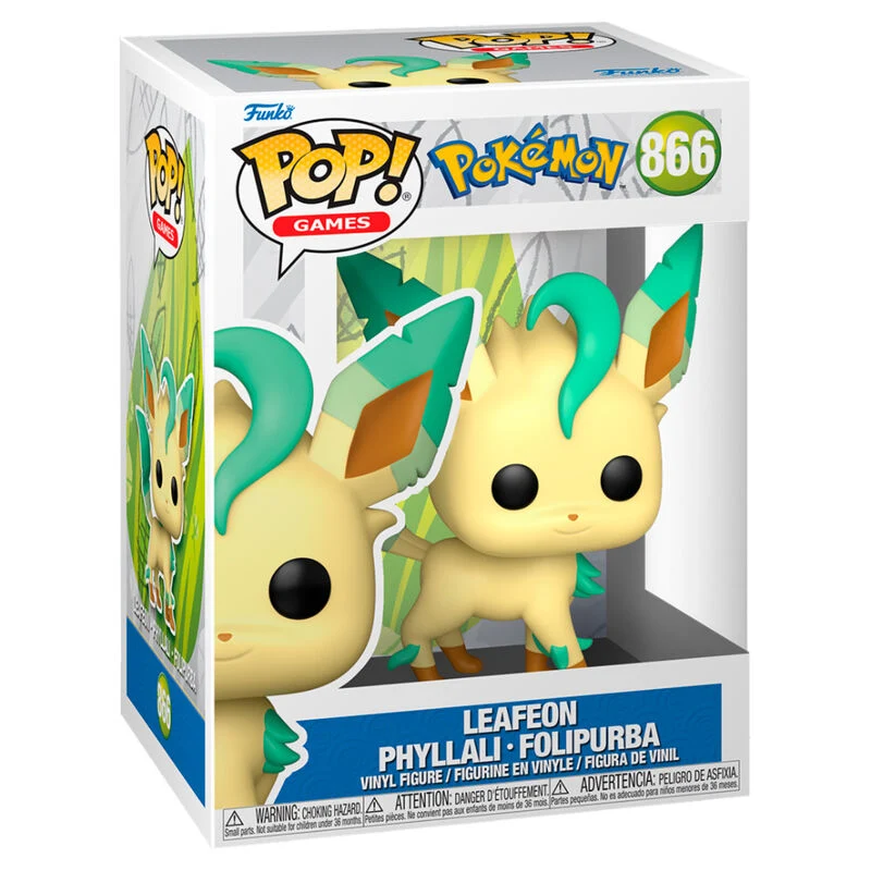 POP Figur Pokemon Leafeon – Samlarfigur för älskare av Pokemon