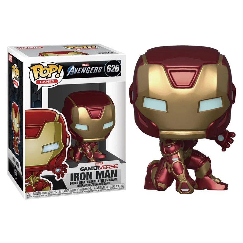 POP-figur Marvel Avengers Game Iron Man Stark Tech Suit