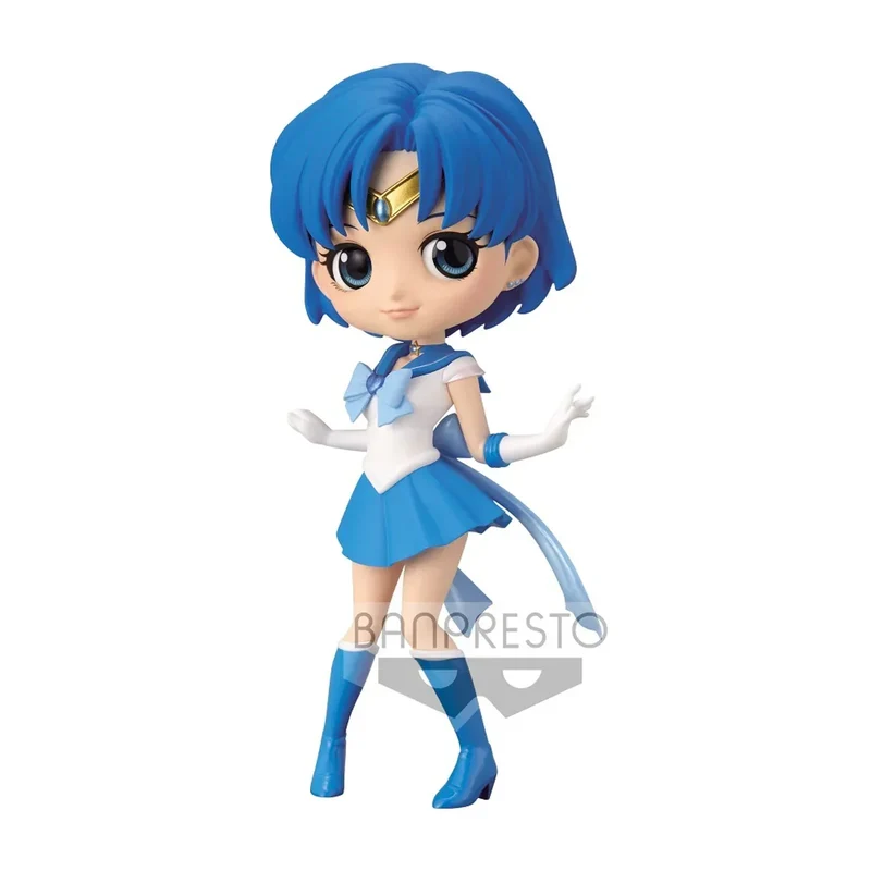 Super Sailor Mercury Q Posket Figur från Sailor Moon Eternal
