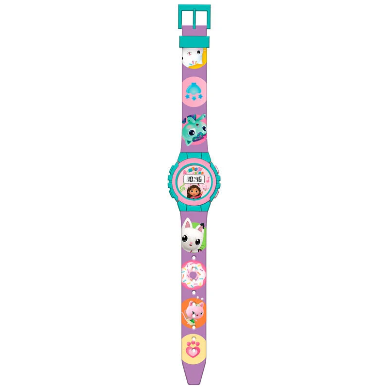 Gabbys Dockhus Digitalklocka - Rolig och Färgglad