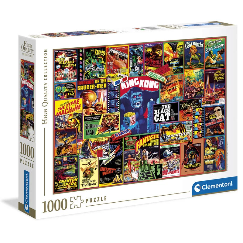Clementoni Thrillerklassiker Pussel 1000 stycken