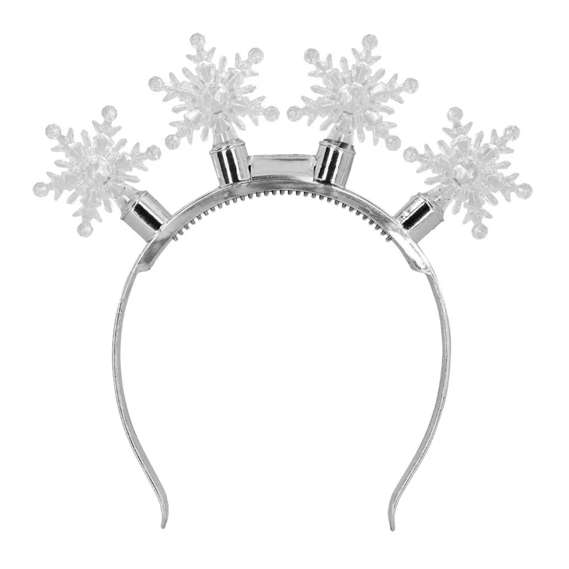 Juldiadem, snöflingar LED
