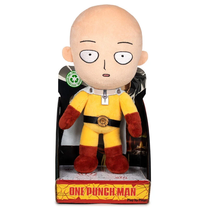One Punch Man Saitama plyschdocka 27 cm