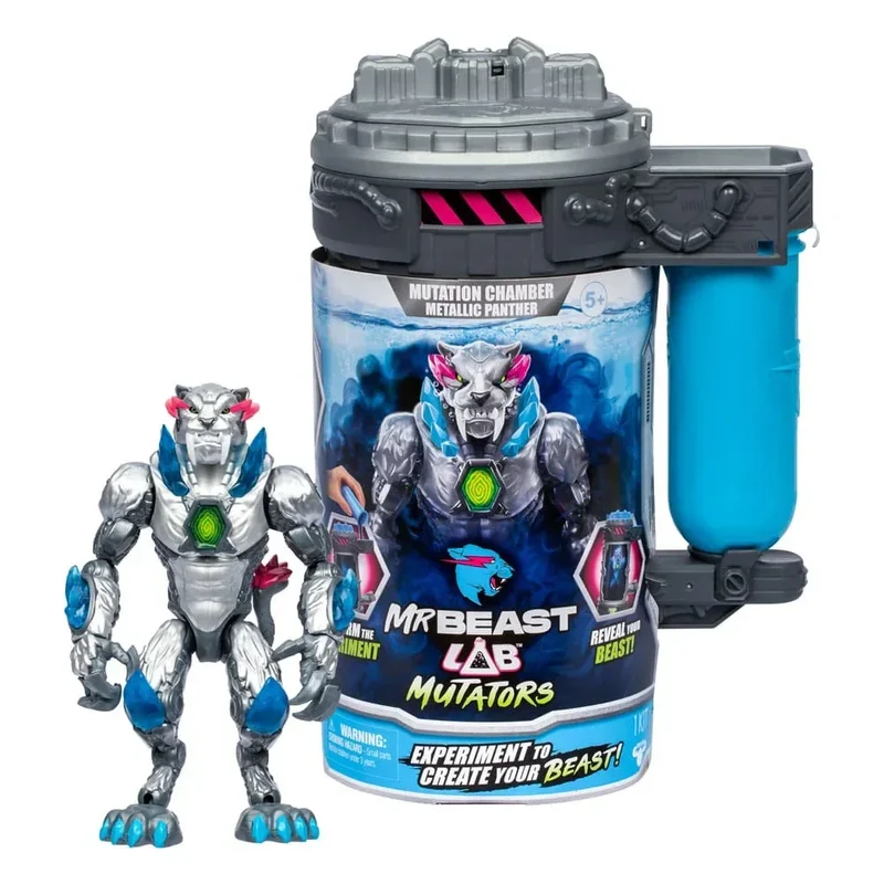 Mr. Beast Lab Action Figure Metallic Panther 26 cm